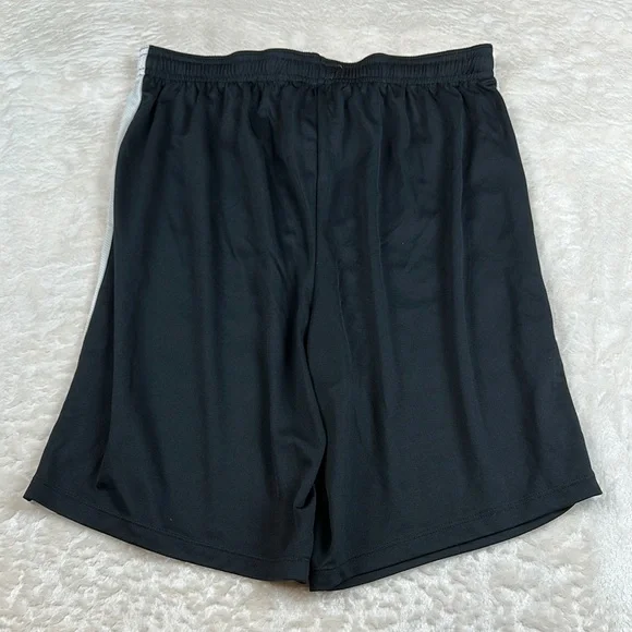 Nike Men's Black Athletic Shorts with White Trim - Picture 5 of 5